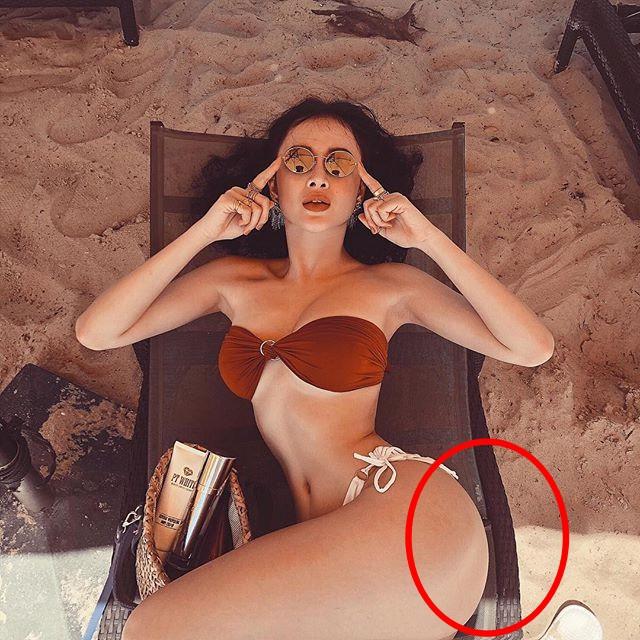 Cô nàng khoe trọn vòng ba cực khủng lớn nhất nhì Vbiz