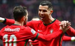 Ronaldo ghi bàn vào lưới Ba Lan sau 17 năm, Bồ Đào Nha nối dài mạch thắng Ronaldo ghi bàn vào lưới Ba Lan sau 17 năm, Bồ Đào Nha nối dài mạch thắng