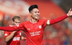 Quật ngã đội Bình Dương trong thế thiếu người, Thể Công Viettel lên đầu bảng Quật ngã đội Bình Dương trong thế thiếu người, Thể Công Viettel lên đầu bảng