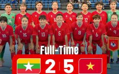 Đội tuyển nữ futsal Việt Nam đè bẹp Myanmar, khởi đầu suôn sẻ giải Đông Nam Á Đội tuyển nữ futsal Việt Nam đè bẹp Myanmar, khởi đầu suôn sẻ giải Đông Nam Á