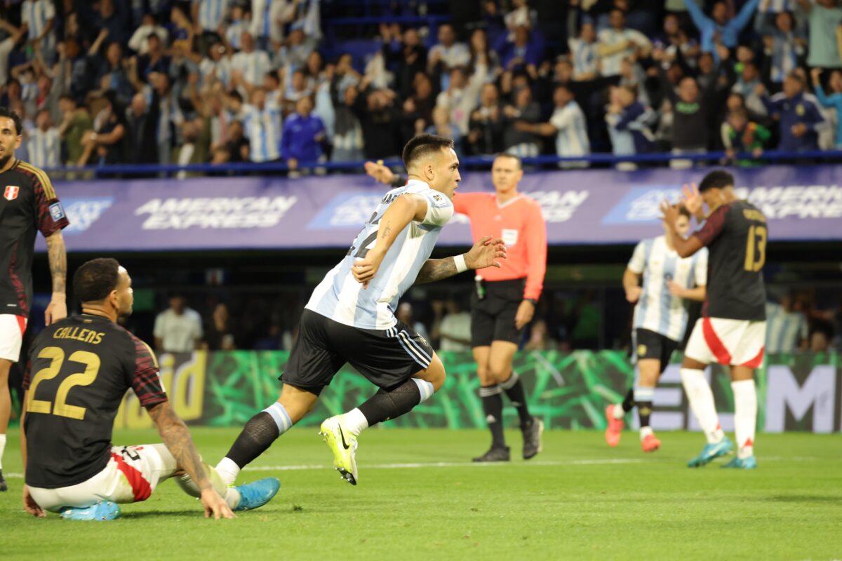 Lautaro Martinez ghi bàn duy nhất cho đội tuyển Argentina Lautaro Martinez ghi bàn duy nhất cho đội tuyển Argentina