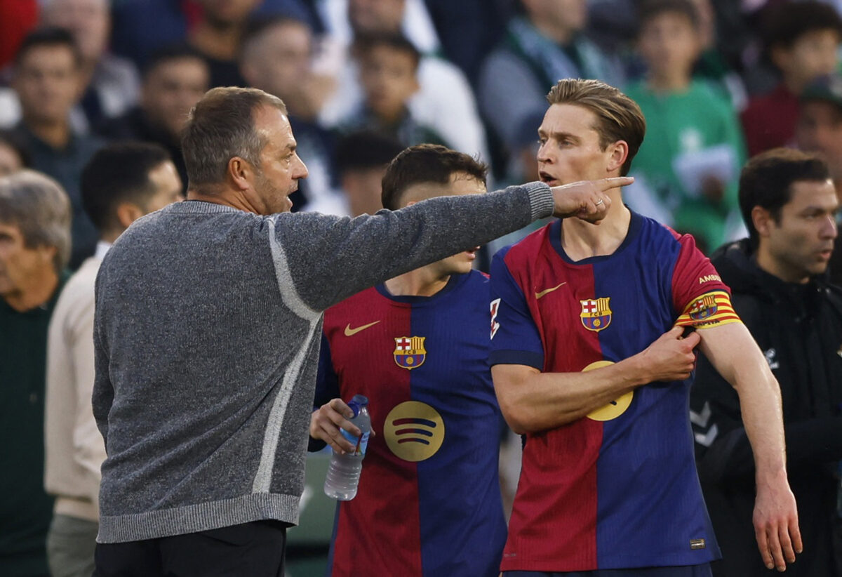 Barcelona mất điểm phút 90+4, HLV Hansi Flick làm điều chưa từng có ở La Liga- Ảnh 4. Barcelona mất điểm phút 90+4, HLV Hansi Flick làm điều chưa từng có ở La Liga- Ảnh 4.