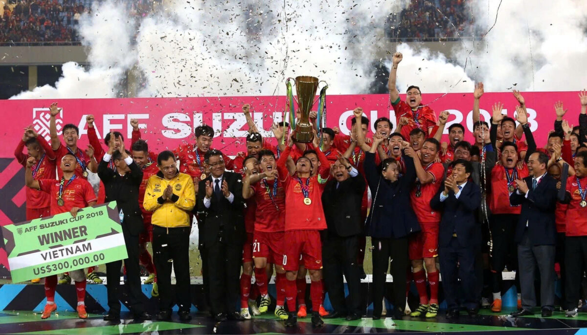 Đội tuyển Việt Nam nhận bao nhiêu tiền thưởng nếu vô địch AFF Cup 2024?- Ảnh 1. Đội tuyển Việt Nam nhận bao nhiêu tiền thưởng nếu vô địch AFF Cup 2024?- Ảnh 1.