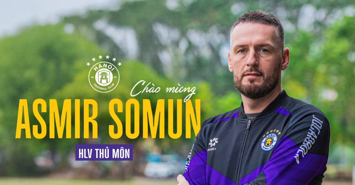 CLB Hà Nội ra mắt HLV thủ môn Asmir Somun CLB Ha Noi ra mat HLV thu mon Asmir Somun