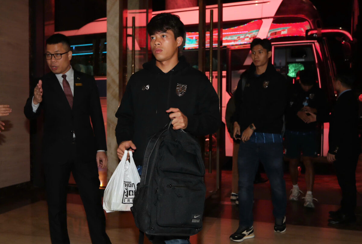 Ekanit Panya và các đồng đội ở đội tuyển Thái Lan đã có mặt tại khách sạn ở tỉnh Phú Thọ ngày 31.12 Ekanit Panya và các đồng đội ở đội tuyển Thái Lan đã có mặt tại khách sạn ở tỉnh Phú Thọ ngày 31.12