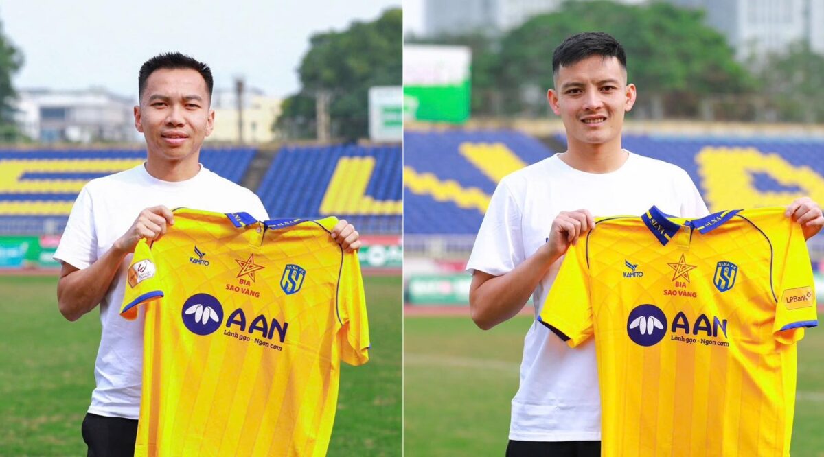 SLNA đón hai viện binh chất lượng từ Nam Định FC 1 SLNA đón hai viện binh chất lượng từ Nam Định FC 1