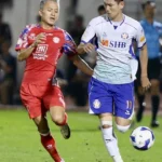 Đội bóng sông Hàn quyết vượt khó tại V-League Đội bóng sông Hàn quyết vượt khó tại V-League