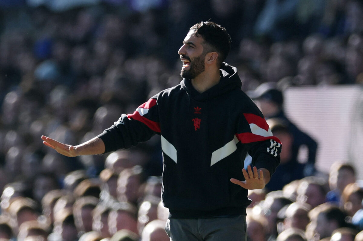 M.U thi đấu thảm họa, nhờ VAR 'cứu' mới hòa Everton: Ghế HLV Amorim vẫn lung lay- Ảnh 1. M.U thi đấu thảm họa, nhờ VAR 'cứu' mới hòa Everton: Ghế HLV Amorim vẫn lung lay- Ảnh 1.