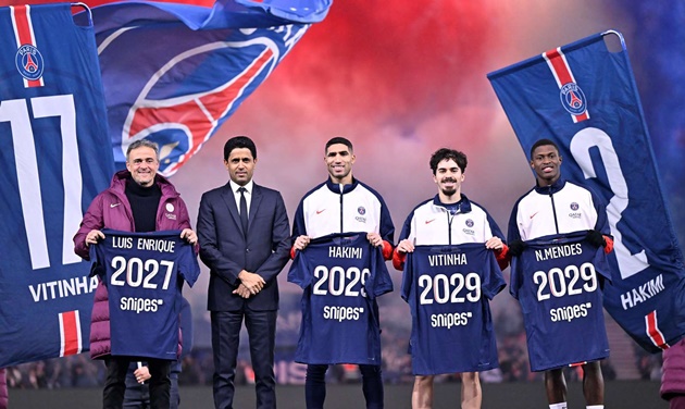 PSG gia hạn với HLV Luis Enrique và hàng loạt trụ cột. PSG gia han voi HLV Luis Enrique va hang loat tru cot.