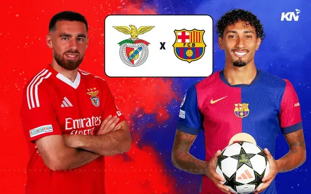 Nhận định soi kèo Benfica vs Barcelona