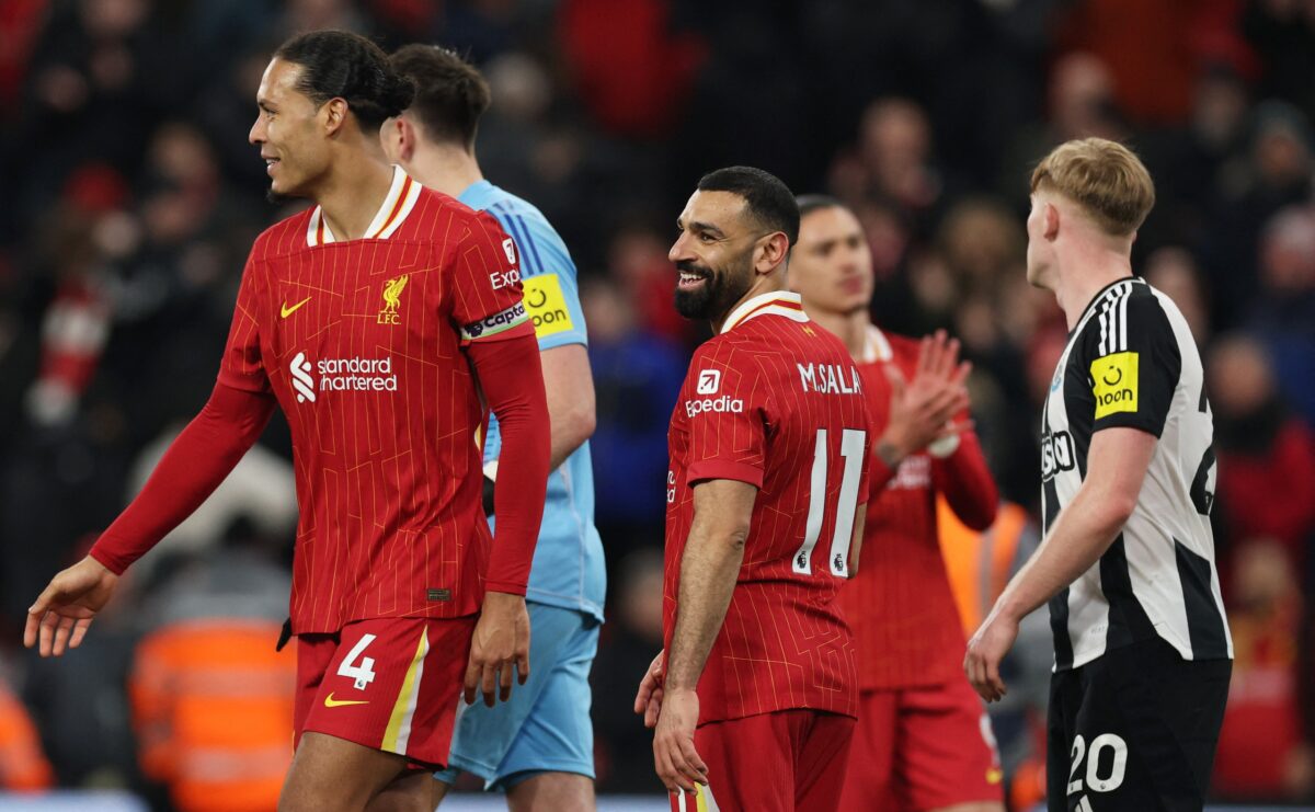 Real Madrid đặt 1 chân vào chung kết Cúp nhà Vua, Liverpool không ai cản nổi- Ảnh 1. Real Madrid đặt 1 chân vào chung kết Cúp nhà Vua, Liverpool không ai cản nổi- Ảnh 1.