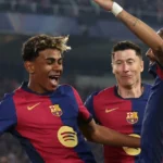 Sớm ngã ngũ 2 suất vào bán kết Champions League, Lamine Yamal lại tỏa sáng Sớm ngã ngũ 2 suất vào bán kết Champions League, Lamine Yamal lại tỏa sáng